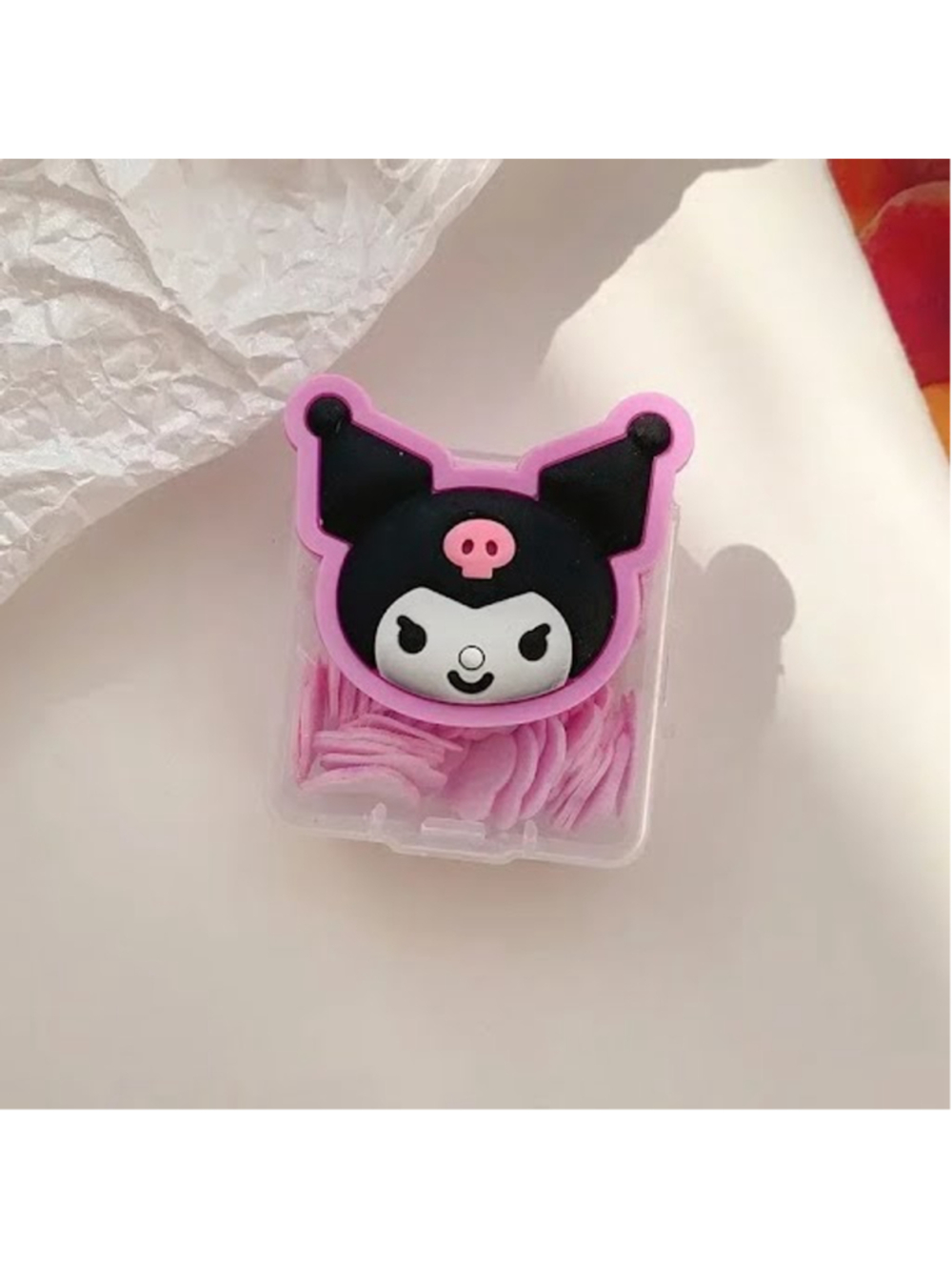 #KUR-2292 Kuromi Soap Petal Box - Melts in Hands with Water, Great for Car